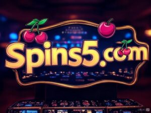 Spins5.com Domain For Sale By DomainsHub.com